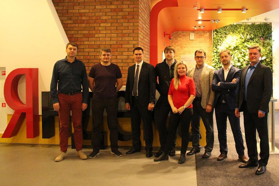 «Digital Economy» MBA Students Visit Yandex Office